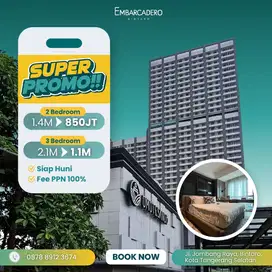 DIJUAL APARTEMEN MEWAH SIAP HUNI FREE PPN 100%  DI BINTARO