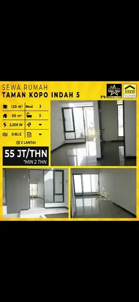 Disewa Rumah Taman Kopo Indah Bagus Jarang Ada