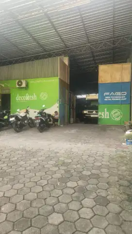 Disewakan gudang siap pakai lokasi mlati sleman akses mudah