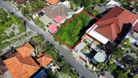 di jual tanah pinggir jalan renon