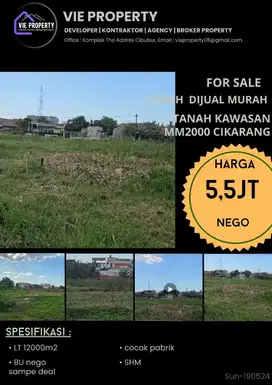 DI JUAL  TANAH KAVLING MURAH di perum Address