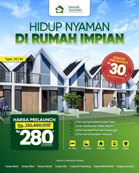 Hunian Rumah Muslim dgn harga terjangkau di selatan jakarta