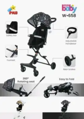 Stroller lipat bayi dan anak