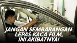 Tempat pemasangan kaca film mobil di jamin rapi