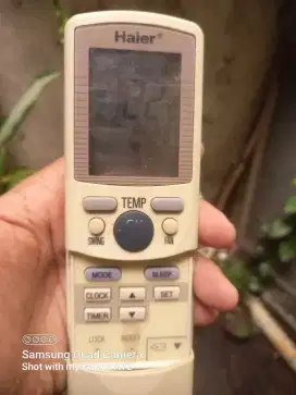 Remote Original AC Haier Model YL-D01,Fungsi Normal smua tombol