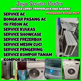 Service AC Bongkar AC Pasang AC Servis Mesin Cuci Kulkas Frezer Waru