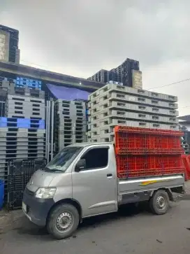 pallet plastik second bagus