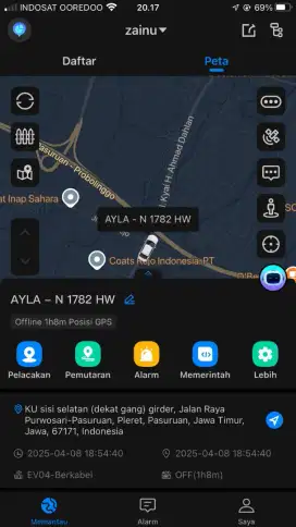 Gps kendaraan lacak