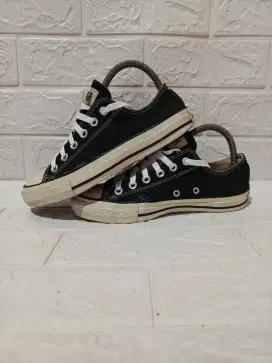 Converse all Star low Black White size 37,5 fit to 38 (24cm)