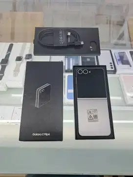 Second Samsung Galaxy Z Flip 6 12/256GB Silver Shadow Garansi Resmi