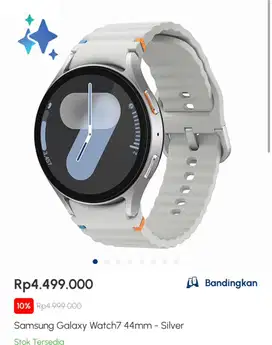 Samsung Galaxy Watch7 44mm - Silver