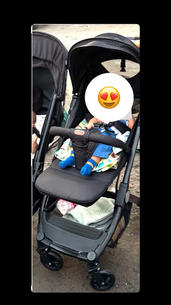 Stroller baru 1x pake masih ada Dus