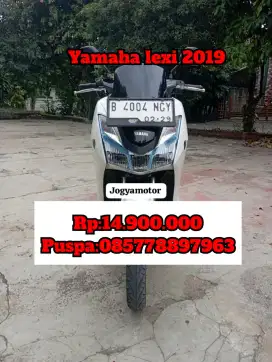 Yamaha lexi 125 tahu 2019 cash & credit