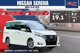 NISSAN SERENA HWS 2019 2.0 AT KM.76RB & PAJAK PANJANG #F4ST