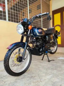 Kawasaki W175 / W 175 SE 2021, Blue Premium Metalic, Unit Mulus.
