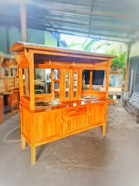 Gerobak mie ayam bakso, gerobak angkringan, gerobak bubur ayam, dll