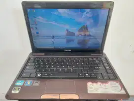 JUAL LAPTOP TOSHIBA L735 CORE I5 RAM8GB HDD500GB WINDOS10PRO GARANSI