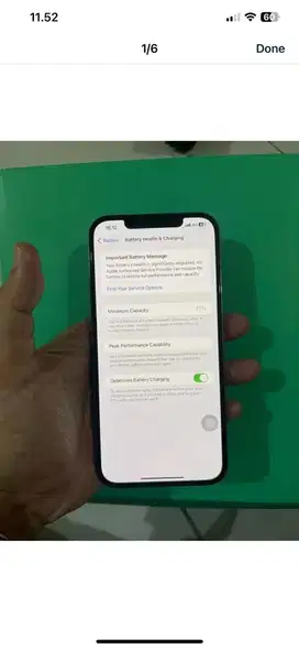 Iphone 12 pro max 256gb (imei aman terdaftar)