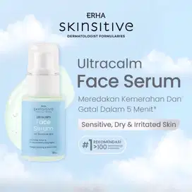 Erha Skinsitive DF Ultracalm Face Serum 30g - Serum Kulit Sensitif