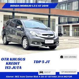 Dp 5jt Honda Mobilio 1.5 E AT 2014 Abu