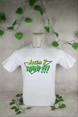 Custom Kaos Oblong Lengan Pendek Satuan Dan Free Desain !!!