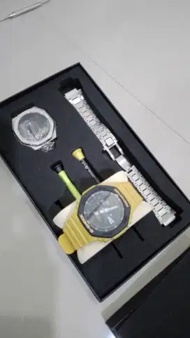 Casio gshock plus mods oak
