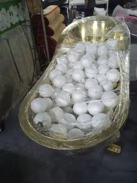 GOLD BATHTUB / BATHTUP MEWAH