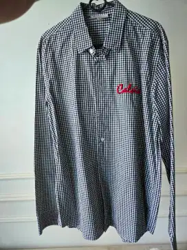 Kemeja Calvin Klein Size M Mint Cond