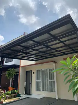 Kanopi atap alderon & peredam