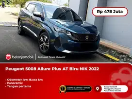 [ LOW KM ] Peugeot 5008 Allure Plus AT Biru 2022 2023