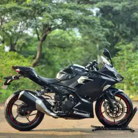 KAWASAKI NEW NINJA 250 HITAM 2018 KONDISI RAWATAN PAJAK HIDUP