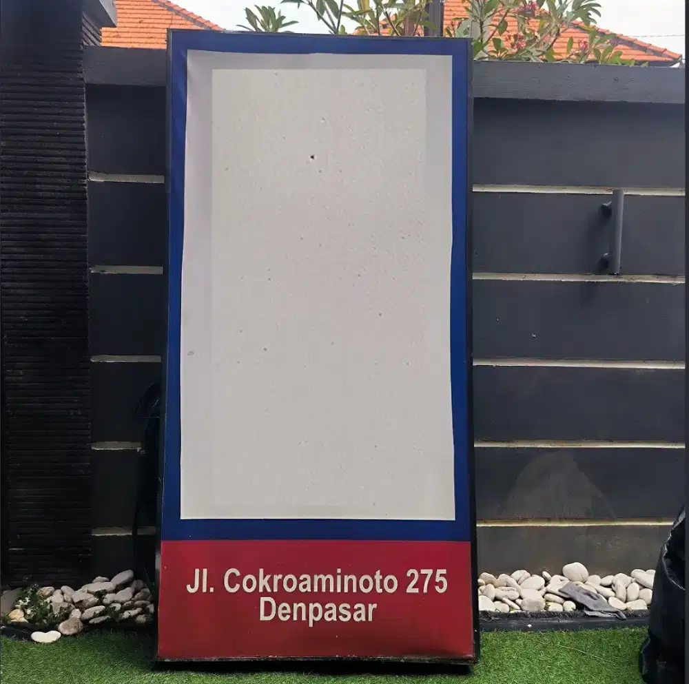 Neon box ukuran 160 x 80