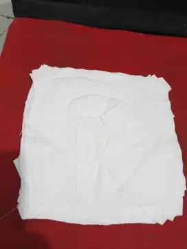 Lap kain majun putih