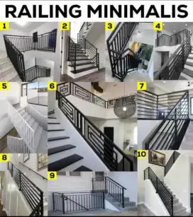 RELING TANGGA DAN BALKON MINIMALIS