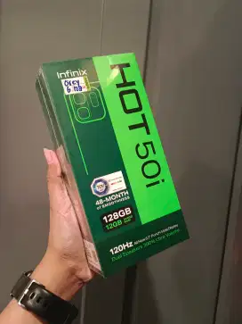 Infinix Hot 50i 6GB+6GB/128GB Turun Harga New Segel