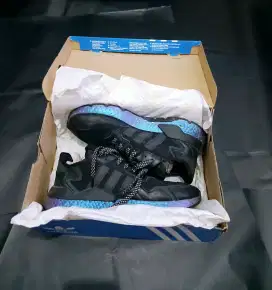 Adidas Nite Jogger Black Royal Scarlet FV3585 Original (second)