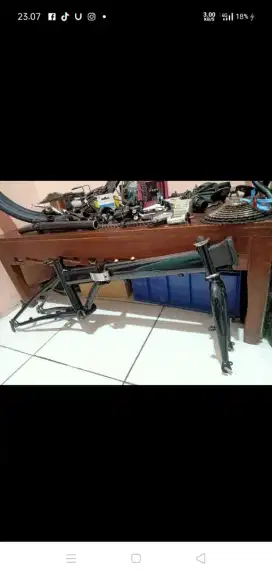 frameset sepeda lipat