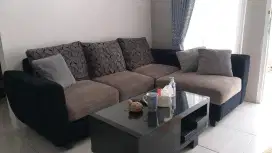 Dijual Sofa Bekas Hitam Abu2
