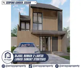 RUMAH BARU 2 LANTAI DI CLUSTER SERPONG GARDEN -GL104