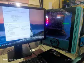 PC Second Game Intel Core i7 Gen 3 Ram 8 SSD 256 HDD 500 MURAH
