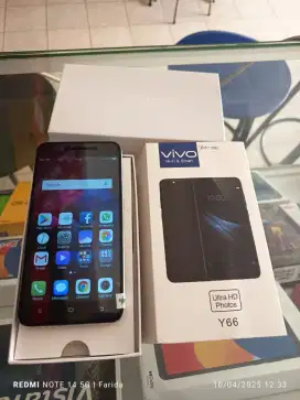Vivo Y66 4/64gb bekas fullset normal bisa TT