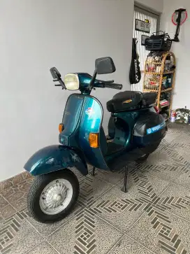 Vespa P150 X Exclusive 2 2003 Hijau Metalik Original Pabrik Istimewa