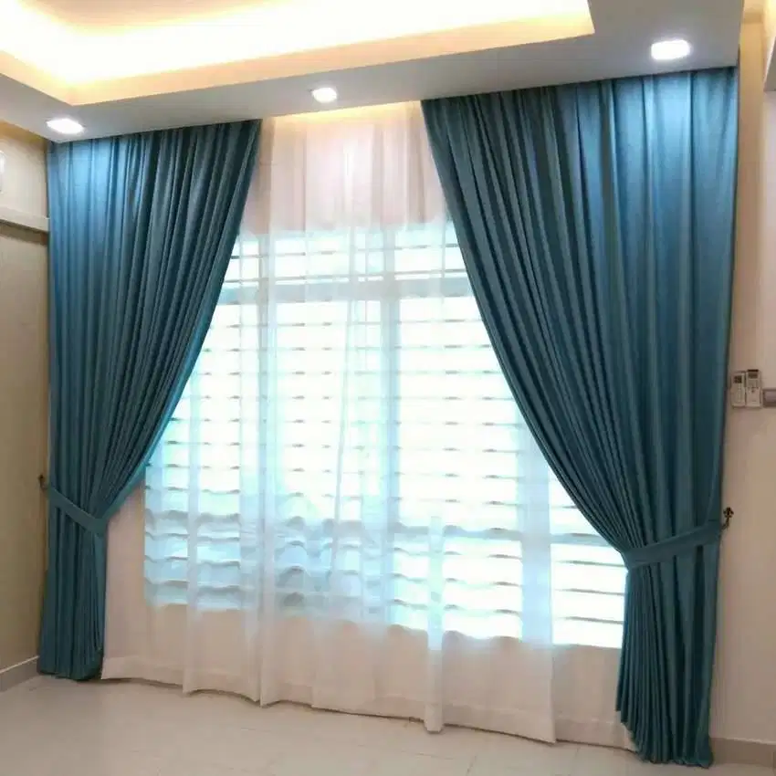 Jual & Pasang Tirai Gorden Vitrase Wallpaper Korden Gordeng Hordeng