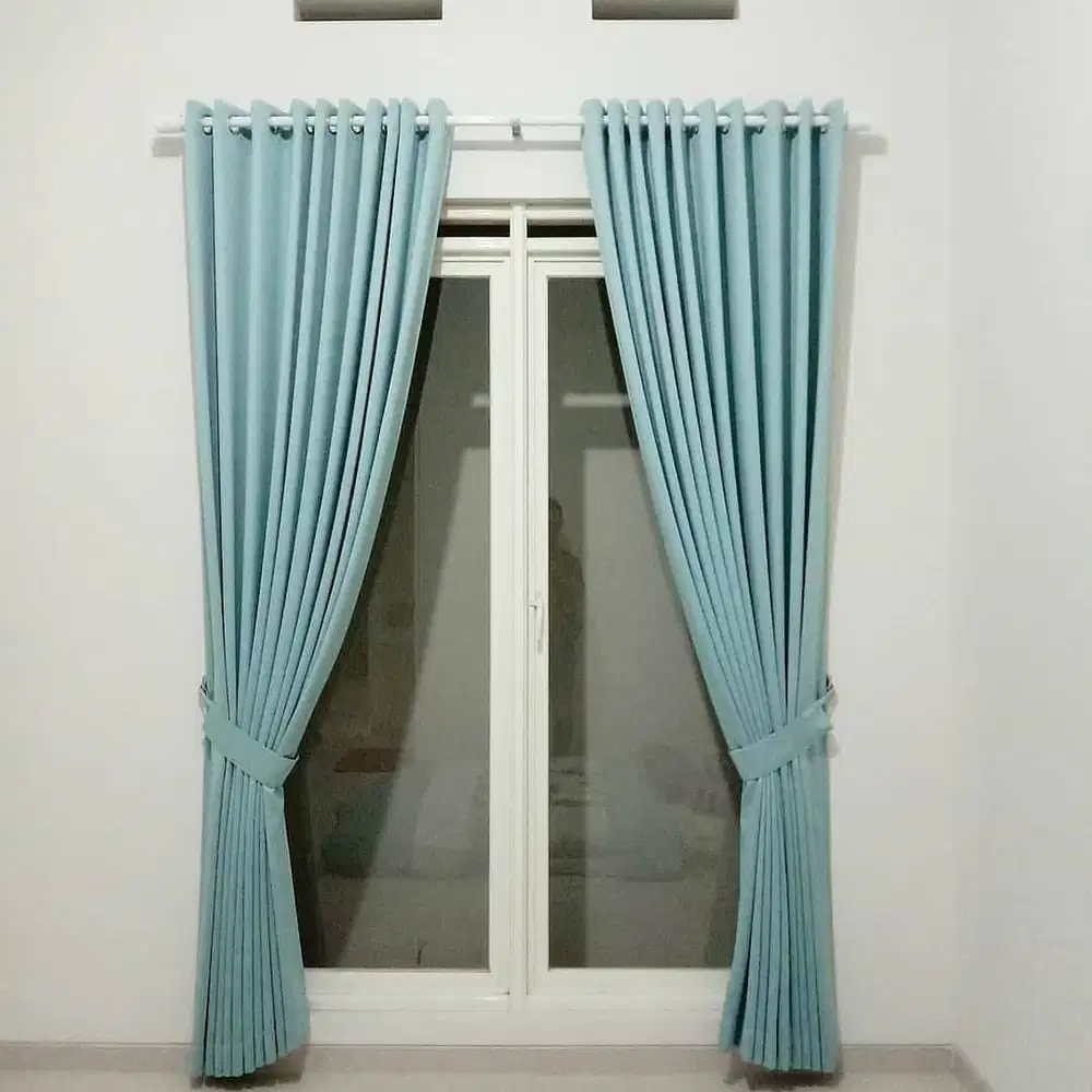 Jual & Pasang Tirai Gorden Vitrase Wallpaper Korden Gordeng Hordeng