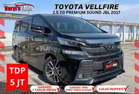 2017 Toyota Vellfire ZG Premium Sound JBL New Model Facelift