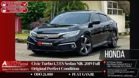 Honda Civic Turbo 1.5 ES Sedan NIK 2019