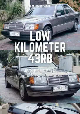 MERCY W124 230E '91 M/T LOW KM 43RB
