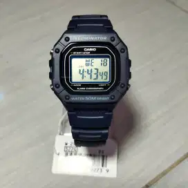 Jam Tangan Casio W-218H Navy