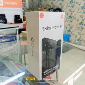 Redmi Note 14 8/128 BARU garansi resmi Xiaomi 15bln bisa TT/ Kredit
