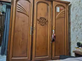 Lemari full jati pintu 3
